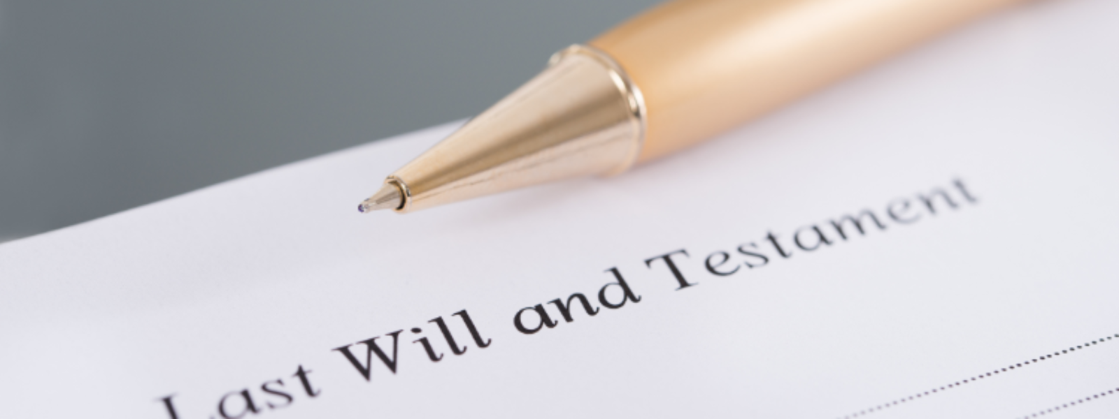 5 key things to remember when executing a will