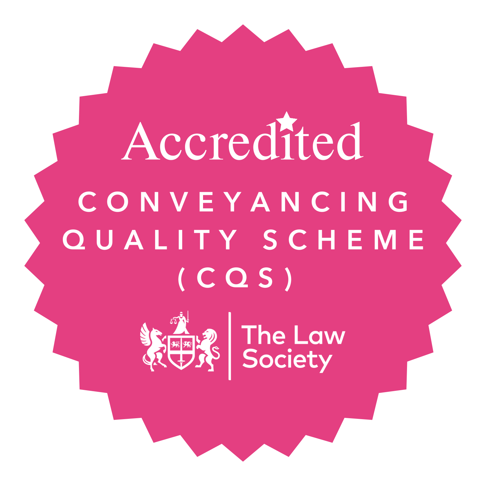 Law Society Conveyancing Quality Scheme accreditation badge
